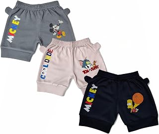 Artifii Baby Shorts Half Nikar Soft Cotton Half Pants Ear Print Regular Fit Shorts, Nikkar, Chadda, Bermunda, Casual Boxer... Price In India