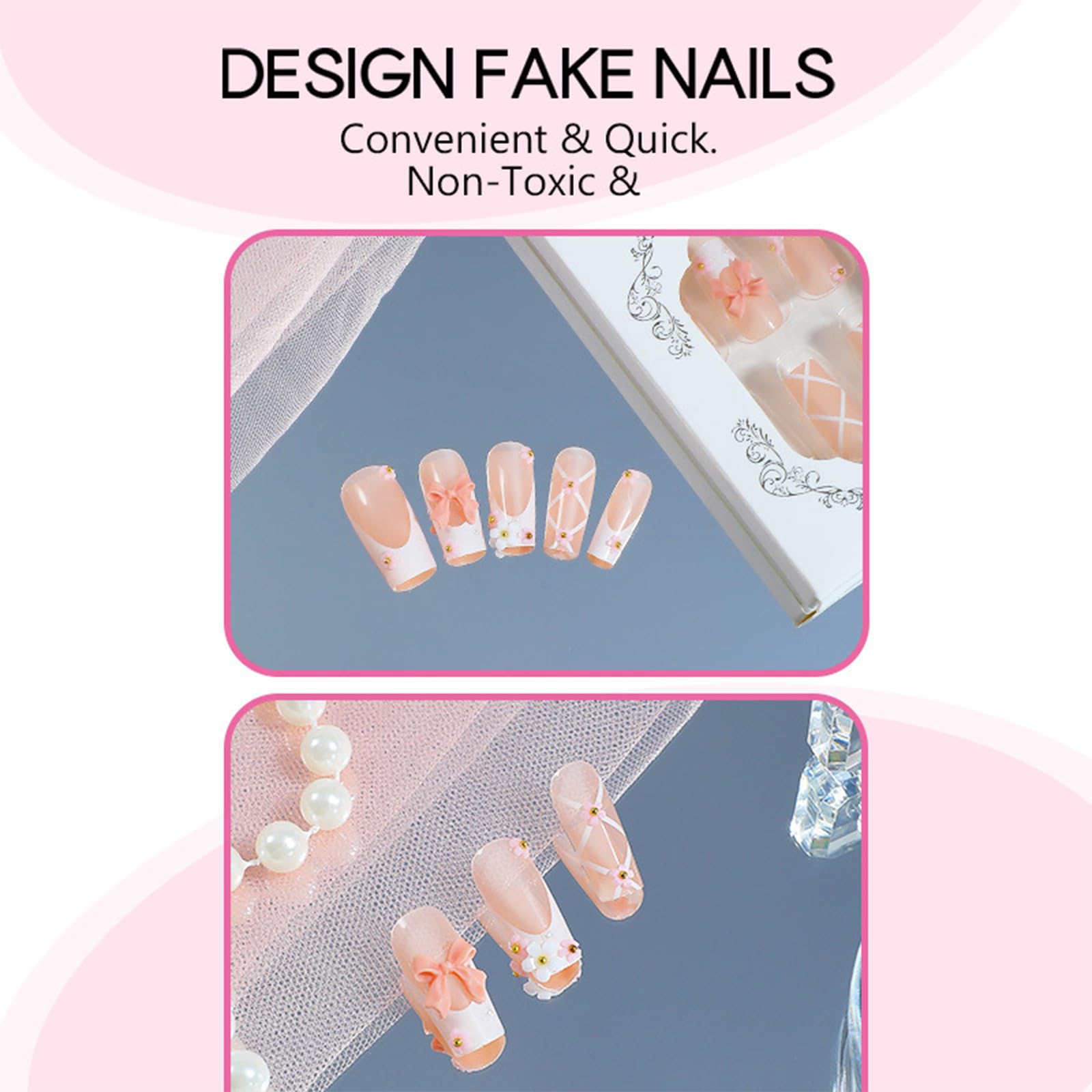 Halloween Bat Press on Nails for DIY Manicure Glossy Purple French Tips 24Pcs Acrylic Medium Almond False Nails Gel Glue on Nails Evil Bats Fake Nails Stick on Nails for Women Girls French Tips Design: Design 13