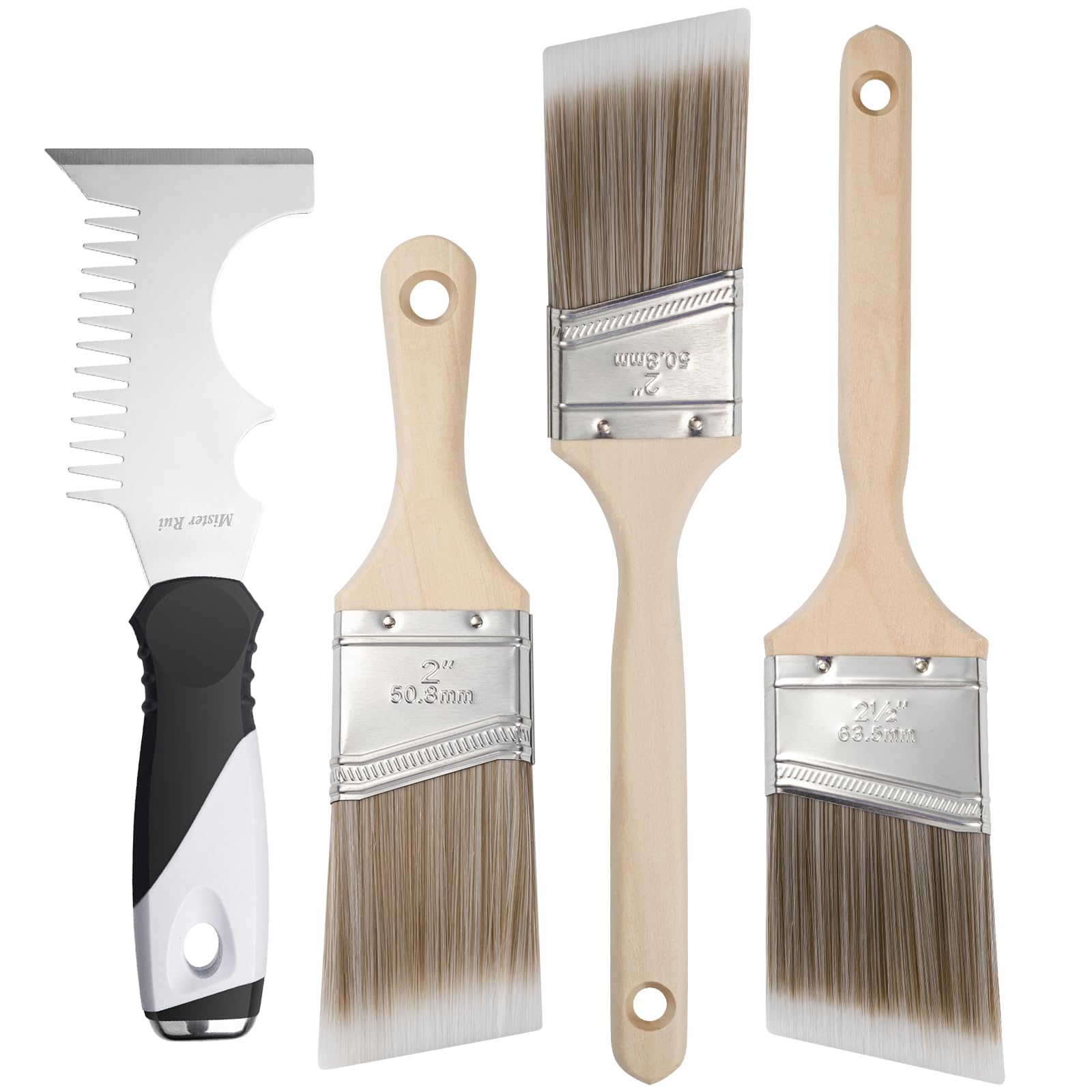 Chalk Paint Brushes - 3 Piece Set -13 Chalk Paint Brushes - 3 Piece Set -13