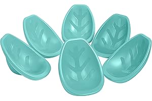 ECR4Kids Leaf Floor Seat, Rocker Chair for Kids, Seafoam, 6-Piece