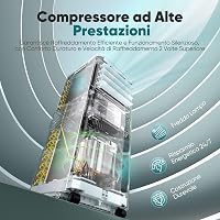 KGOGO hordozható klíma 9000 BTU 4 az 1ben páramentesítő 2 sebességű ventilátor digitális kijelző távirányító ablak készlet 24h időzítő 25 m2 5