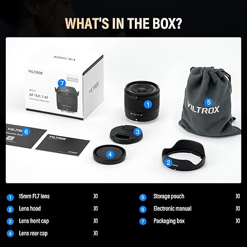 Vista 39 de VILTROX Lente de montaje Fuji X F1.4 XF de 0.512 in, lente de gran angular APS-C AF para cámara Fujifilm X-T30 II X-T4 X-T3 X-Pro3 X-Pro2 X-E3 X-E4