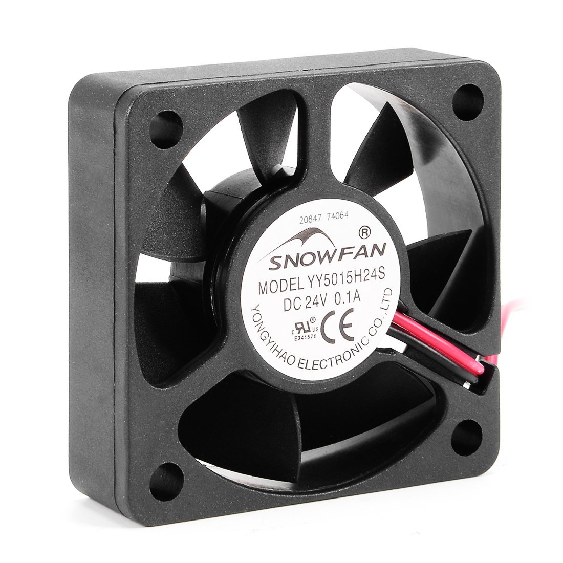 PRAV® 50mm Case Fan Silent Cooling Fan 6400 RPM for Computer Cases and CPU Coolers