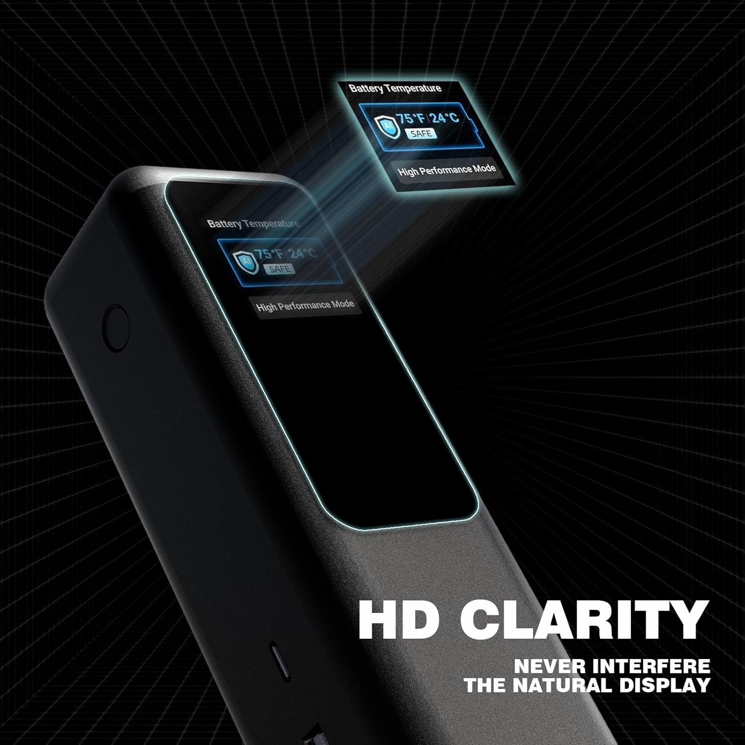 Truwild Screen Protector 2-PCS Compatible with Anker Laptop Power Bank (A1695), 9H Hard Glass Protector, Anti-Shatter Full Coverage Film with Precision Curved Edges, Bubbles/Peeling Free image 3 of 6 B0F7XSQLKV