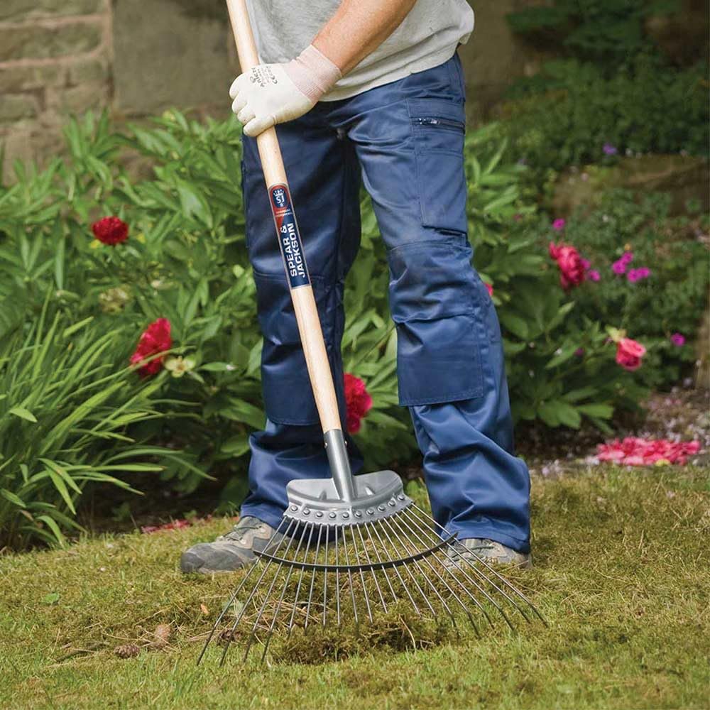 Rastrello da giardino 2in1 XXL combisystem + manico | Leroy Merlin