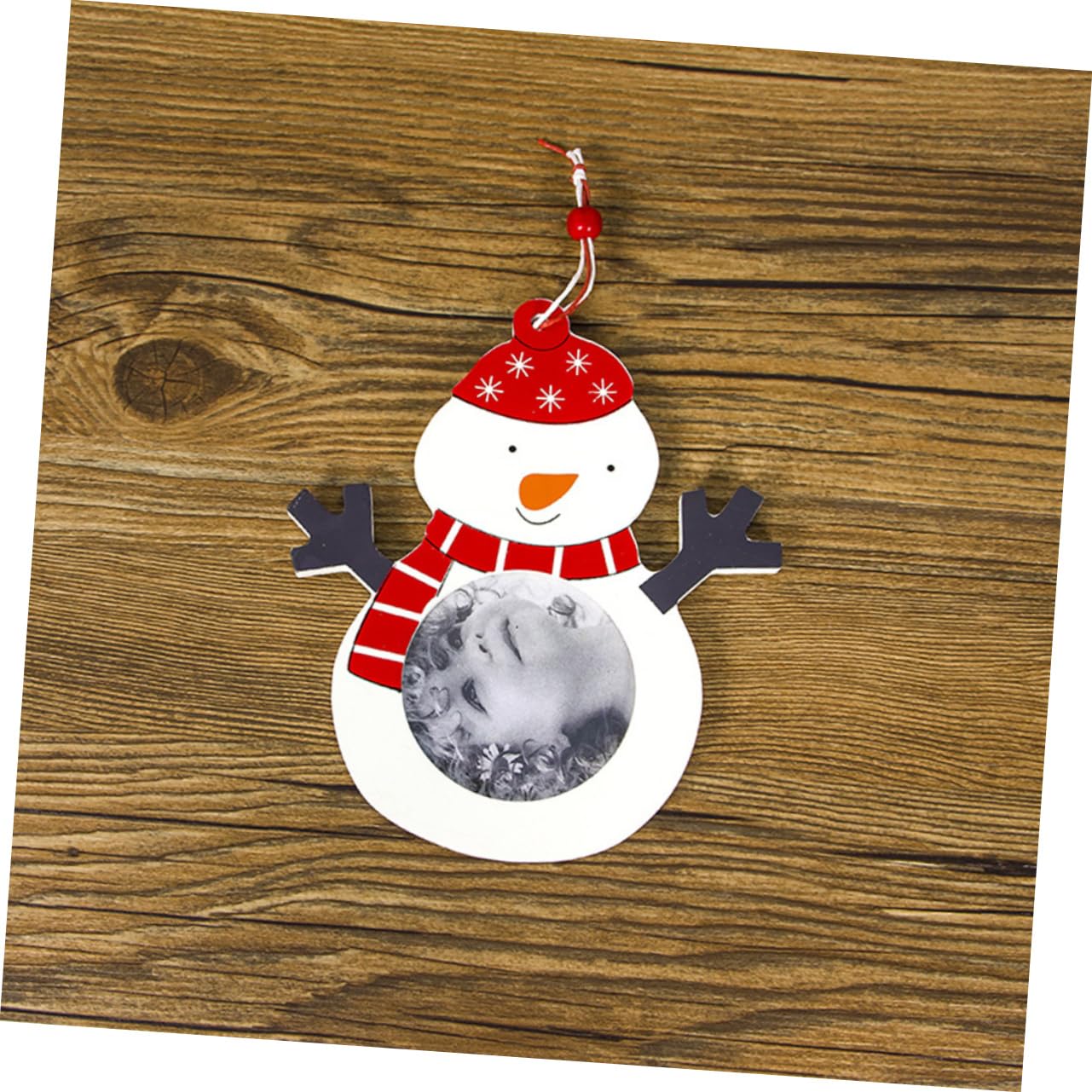 IMIKEYA 9 STK Weihnachtsschmuck weihnachtsdeko Party Christmas Decorations Door Weihnachtsbaum hängende Dekoration Weihnachtsfotorahmen Weihnachten Weihnachtsdekorationen Christbaumschmuck