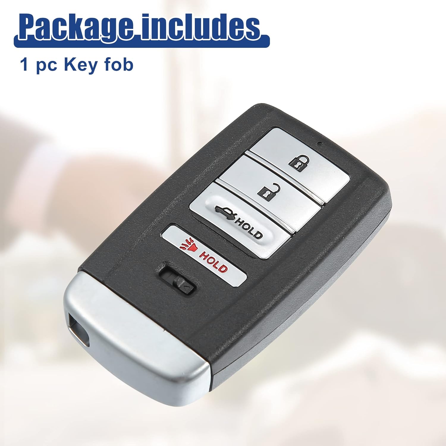 ACROPIX 313.8 MHz Key Fob Keyless Entry Remote Fit for Acura TLX Driver 1 Memory 2015-2017 for Acura ILX Driver 1 Memory 2016-2018 KR5V1X - Pack of 2 Black