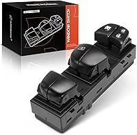 Vista 9 de A-Premium Interruptor de elevalunas maestro del lado del conductor compatible con Nissan Altima 2013-2018, Pathfinder Rogue Sentra Juke 2013-2020