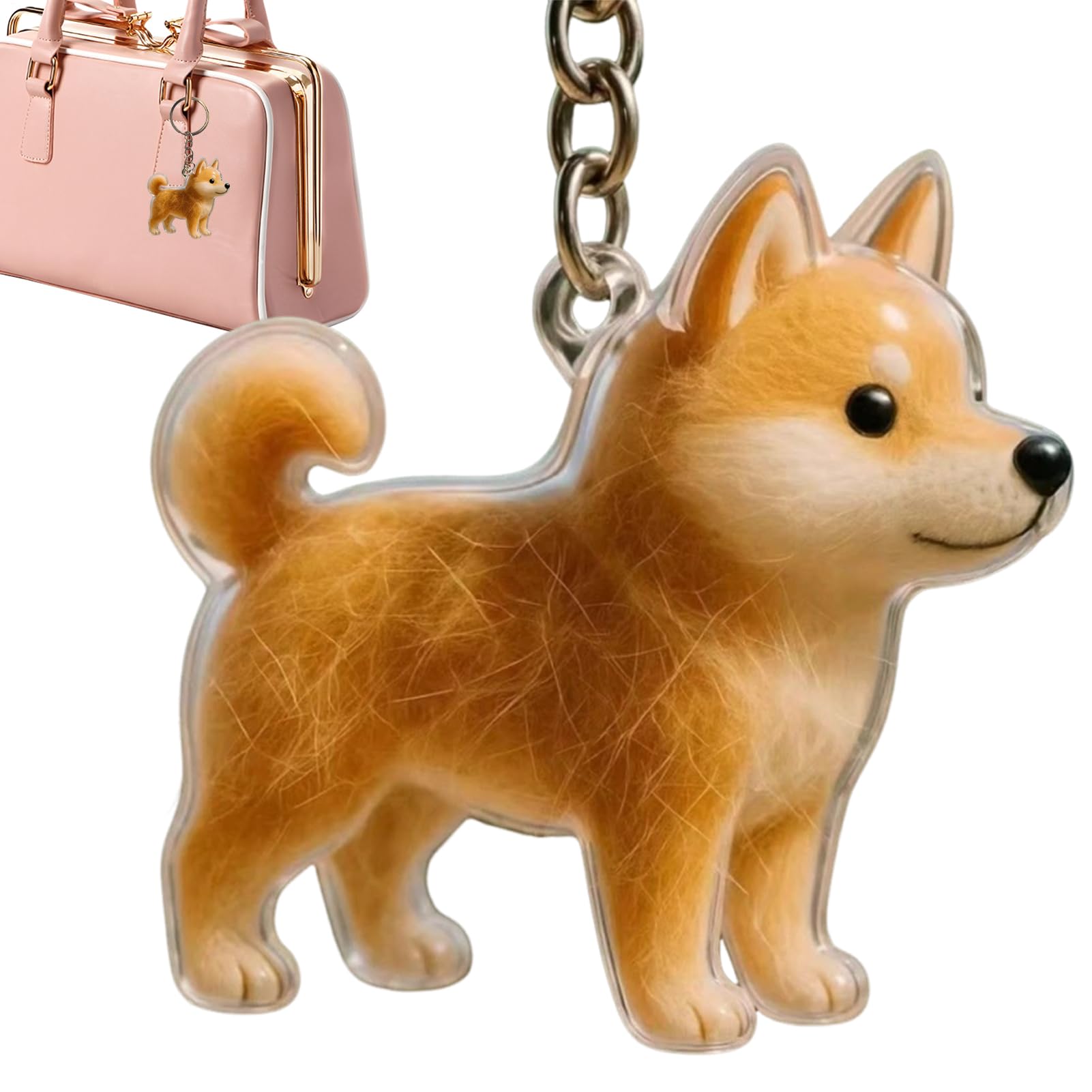 Collar de recuerdo de pelo de mascota para perro, medallón en forma de perro con contenedor de almacenamiento para cenizas o pelos, regalo para pérdida de mascotas, para mujeres y hombres