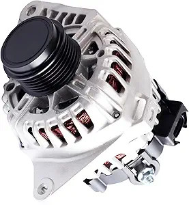 Alternator Compatible with 2011-2015 Elantra 1.8L L4,2013-2017 Elantra, 2014-2016 Forte 1.8L L4, Alternator Replacement 37300-2E200, 11610N, 11610