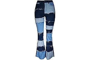 Patch Pants for Women: Aodrusa's Y2k Boyfriend Jeans