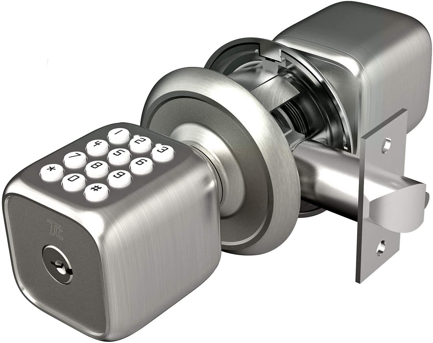 TURBOLOCK Smart cerradura de puerta sin llave con código ...