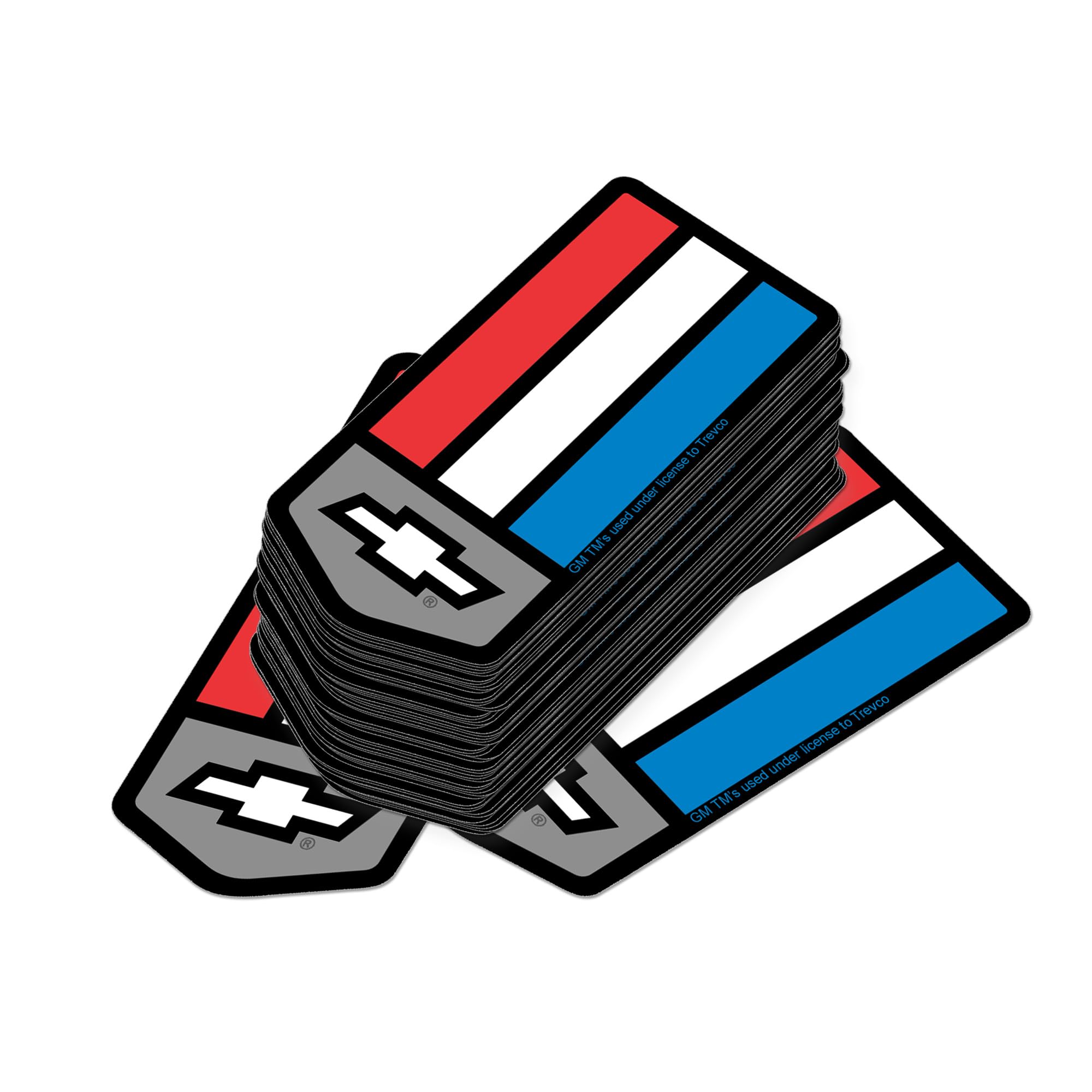 Chevrolet Camaro Emblem 50ct Vinyl Large Deluxe Sticker Pack Stacked – Stickers for Laptops, Water Bottles, Scrapbooking, Skateboards, Indoor/Outdoor