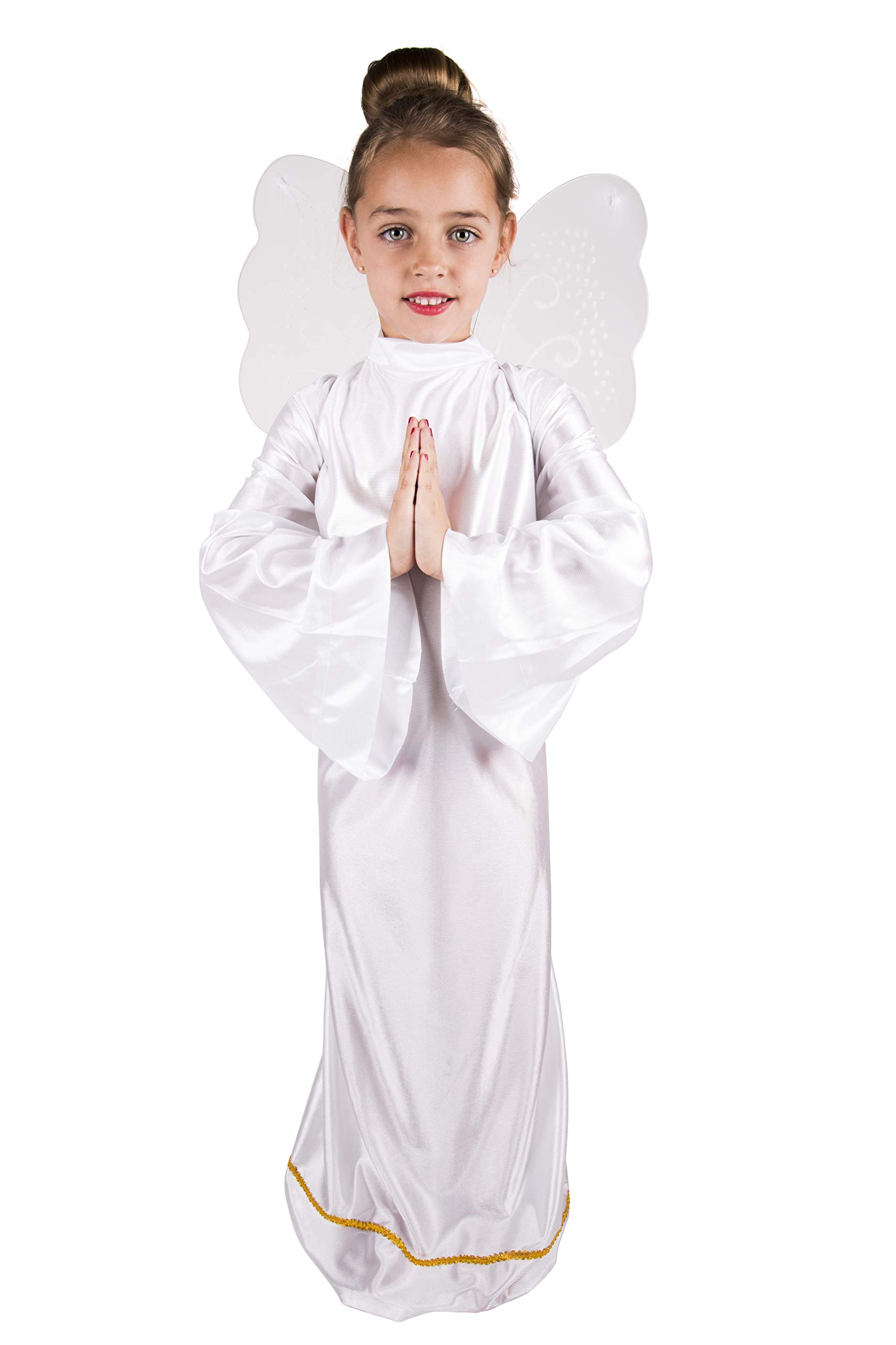 Costumizate! Disfraz de Angel para niña talla a elegir para navidad