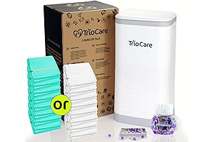 Odor Locking Essential Oil 3-Gallon Step Trash Can with Odor-Lock Bag & Scent Cartridge