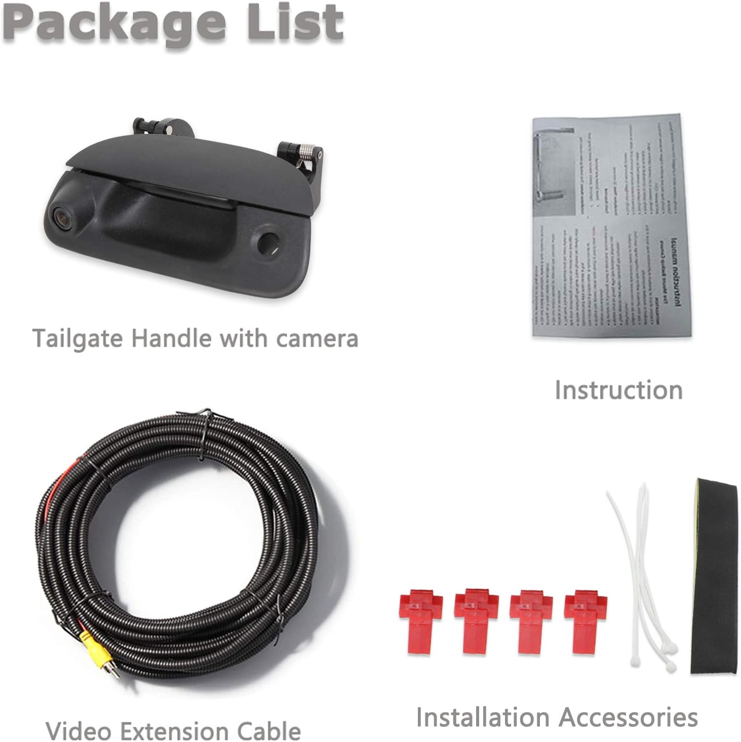 New Arrivals EWAY Tailgate Handle Backup Rear View Camera for Ford F150 1997-03 / Super Duty F250 F350 F450 1999-2006 / Explorer Sport Trac 2001-05 / Lobo 2001-03 Waterproof Reverse Night Vision Backing Cameras Greatest Product EWAY Tailgate Handle Backup Rear View Camera for Ford F150 1997-03 / Super Duty F250 F350 F450 1999-2006 / Explorer Sport Trac 2001-05 / Lobo 2001-03 Waterproof Reverse Night Vision Backing Cameras