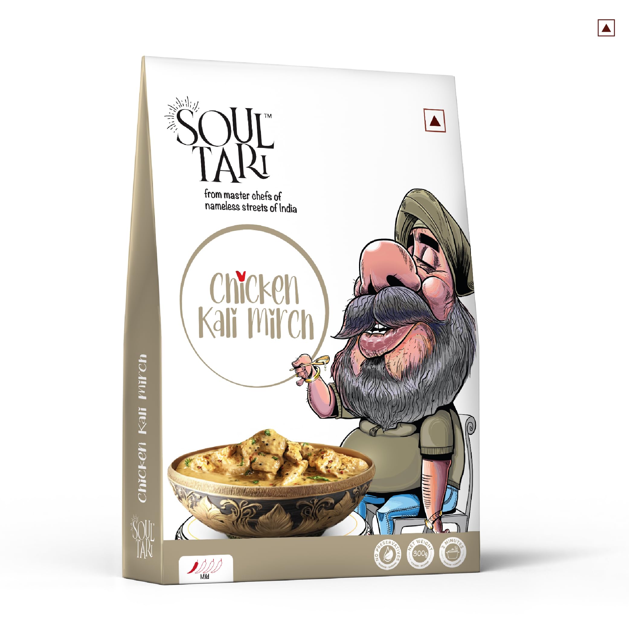 SOULTARI Ready To Eat Chicken Kali Mirch | Succulent Chunks Of Boneless Chicken In A Creamy Mildly Spiced Cashew Gravy | Sufficent For Two | Just Heat And Eat | 300 Gram | Pack Of 1 | (B0D4M5TMWV) Amazon Price History, Amazon Price Tracker