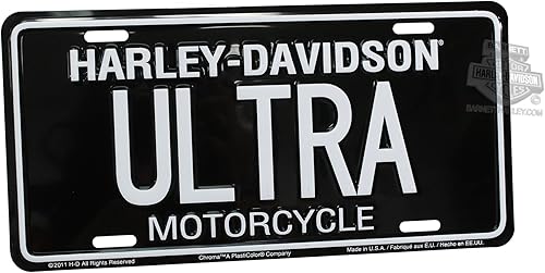 Placa de matrícula Harley Davidson ULTRA