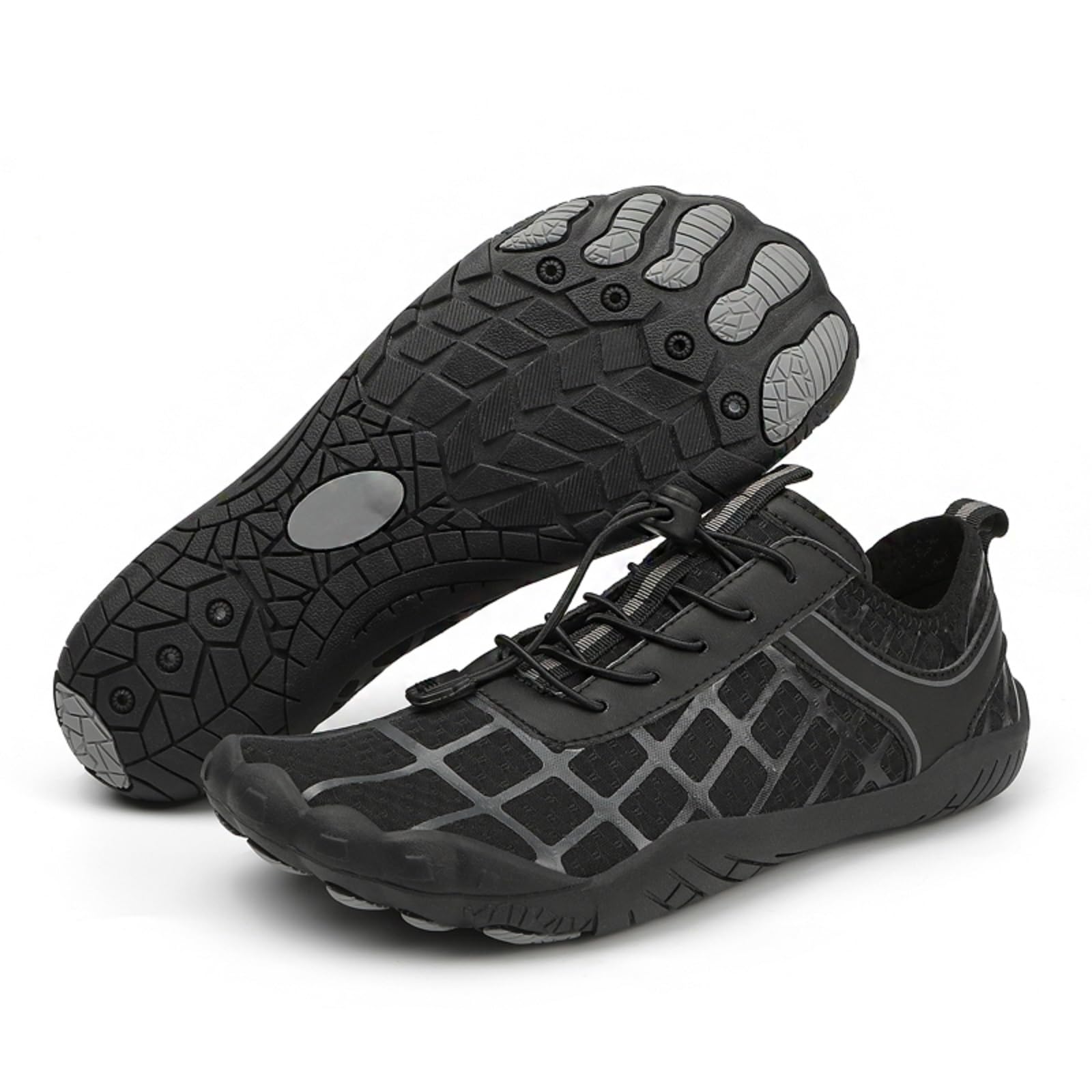AONEGOLD Zapatos de Agua Hombre Mujer Escarpines Barefoot Zapatillas Verano Outdoor Secado Rápido Surf Calzado para Fitness Yoga Playa Transpirable Ligeras — view 45