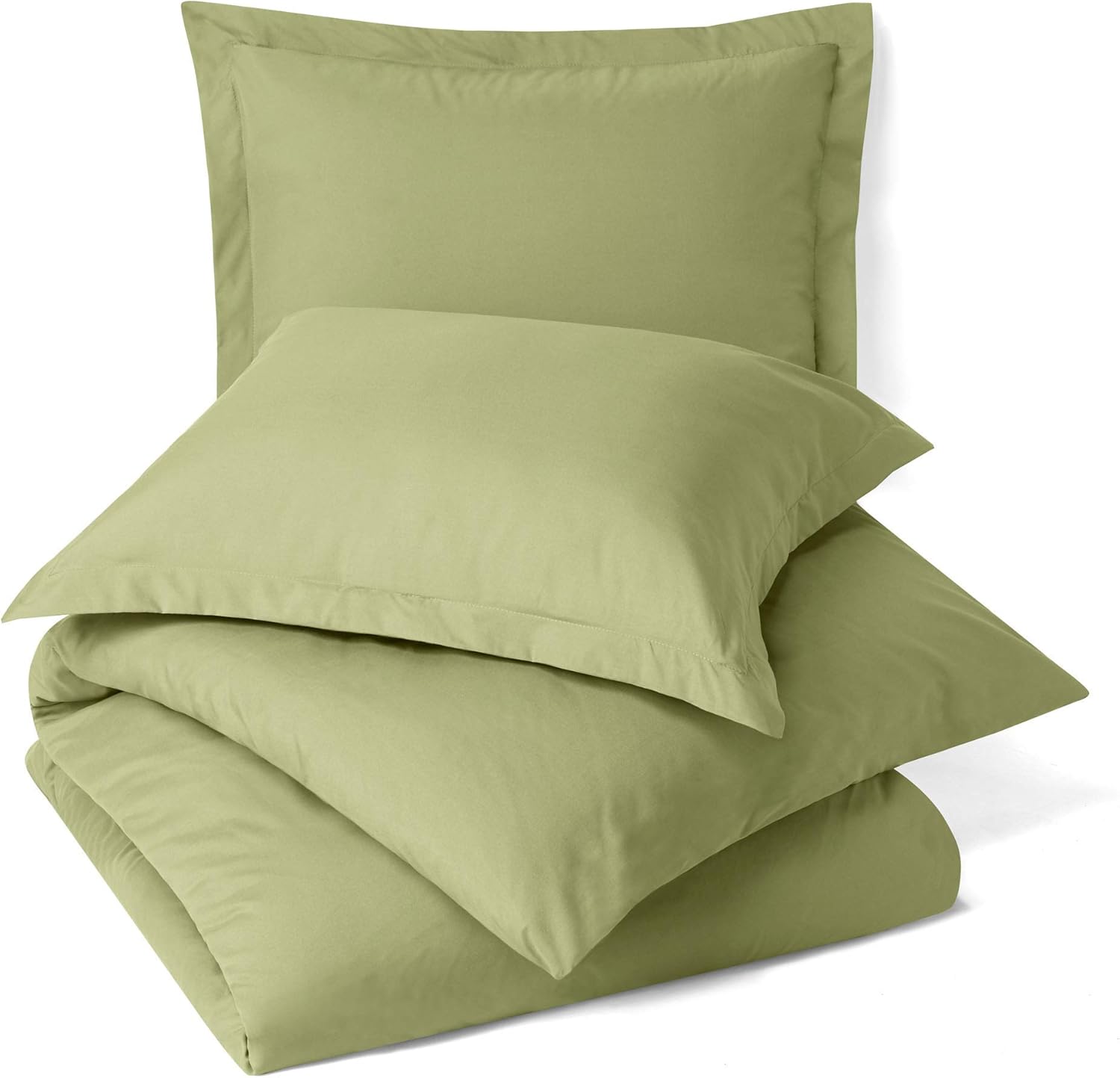 WegaLinen Palatial King Duvet Cover Ultra Soft Sage Green
