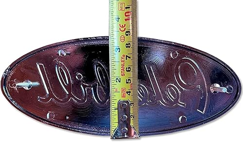 Miniatura 5 de KOZAK Emblemas de plástico para rejilla de capó delantero para semirremolques Peterbilt 379 386 389 567 579 juego de 2 piezas - Accesorios para