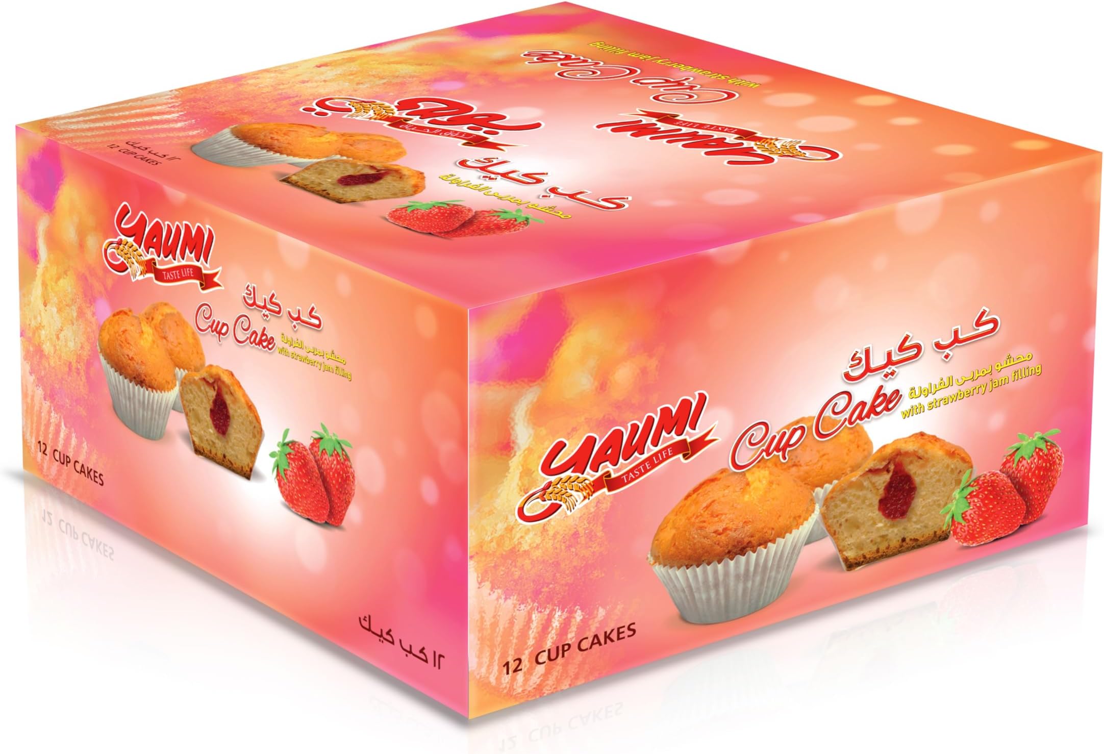 Starwberry Cup Cake 12-Piece 30 G - Pack may Vary