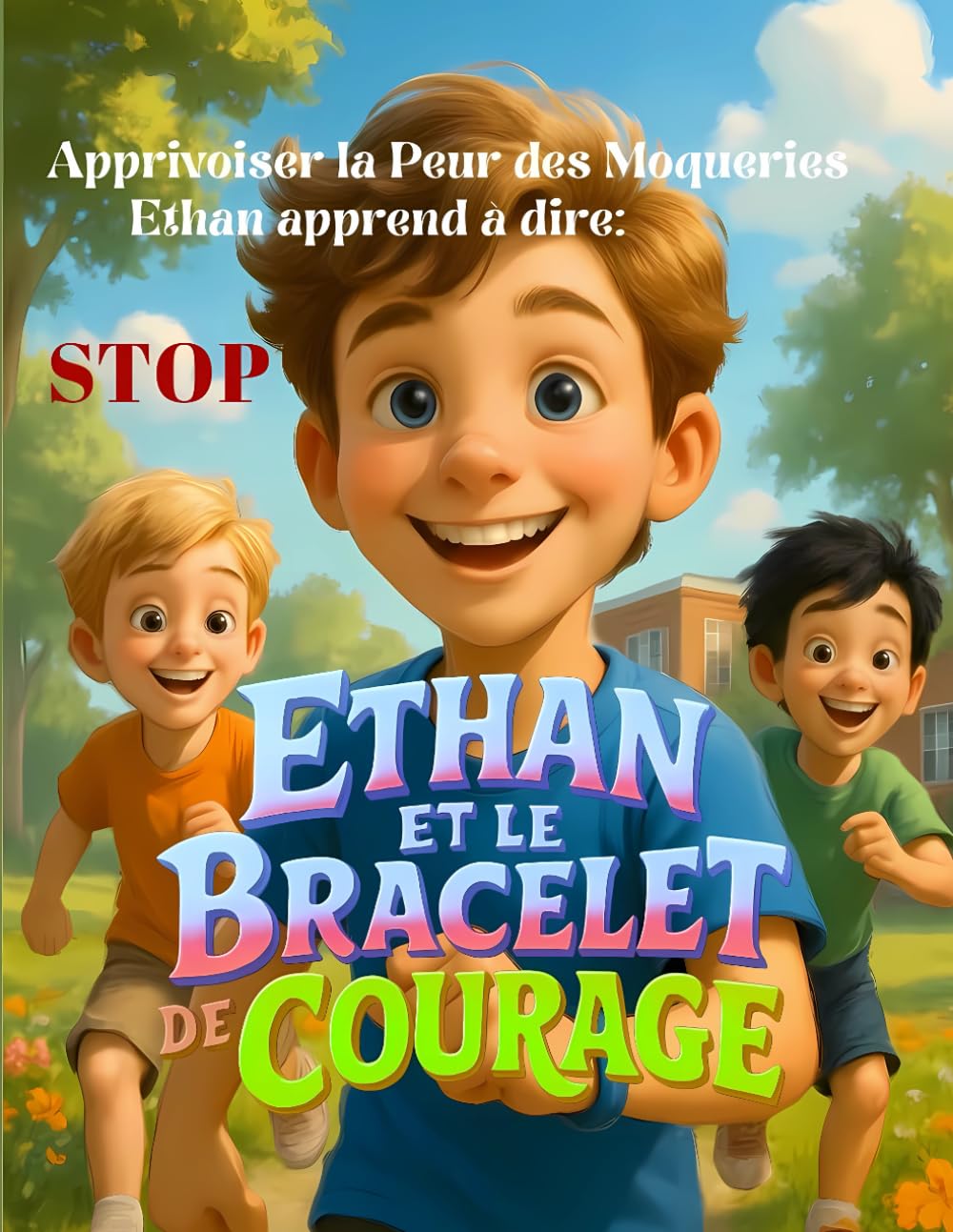 ETHAN et le Bracelet de Courage: Apprivoiser la Peur des Moqueries, Ethan apprend à dire: STOP: Histoire illustrée 3D pour aider l'enfant sensible et ... et confiance en soi (Grandir sans Peur)