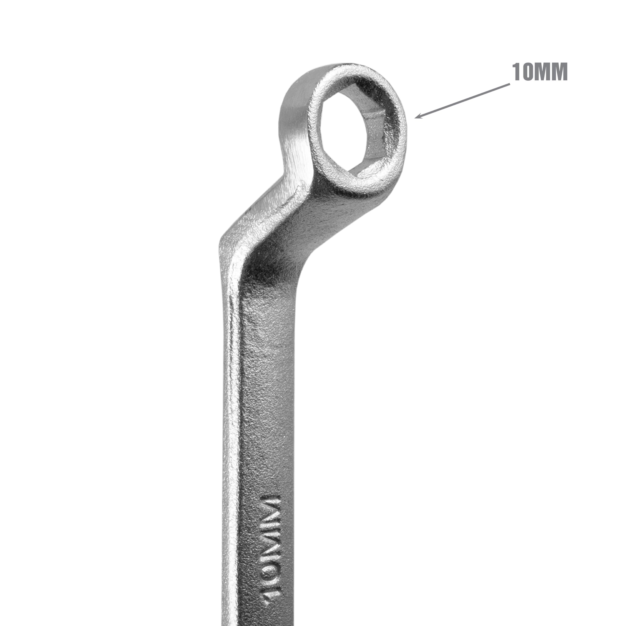 OEMTOOLS 25317 Chiave per spurgo freni da 8 mm e 10 mm, chiave a due teste per spurgo dei freni dell'aria dai cilindri dei freni con viti di spurgo da 8 mm o 10 mm, pratico strumento di regolazione
