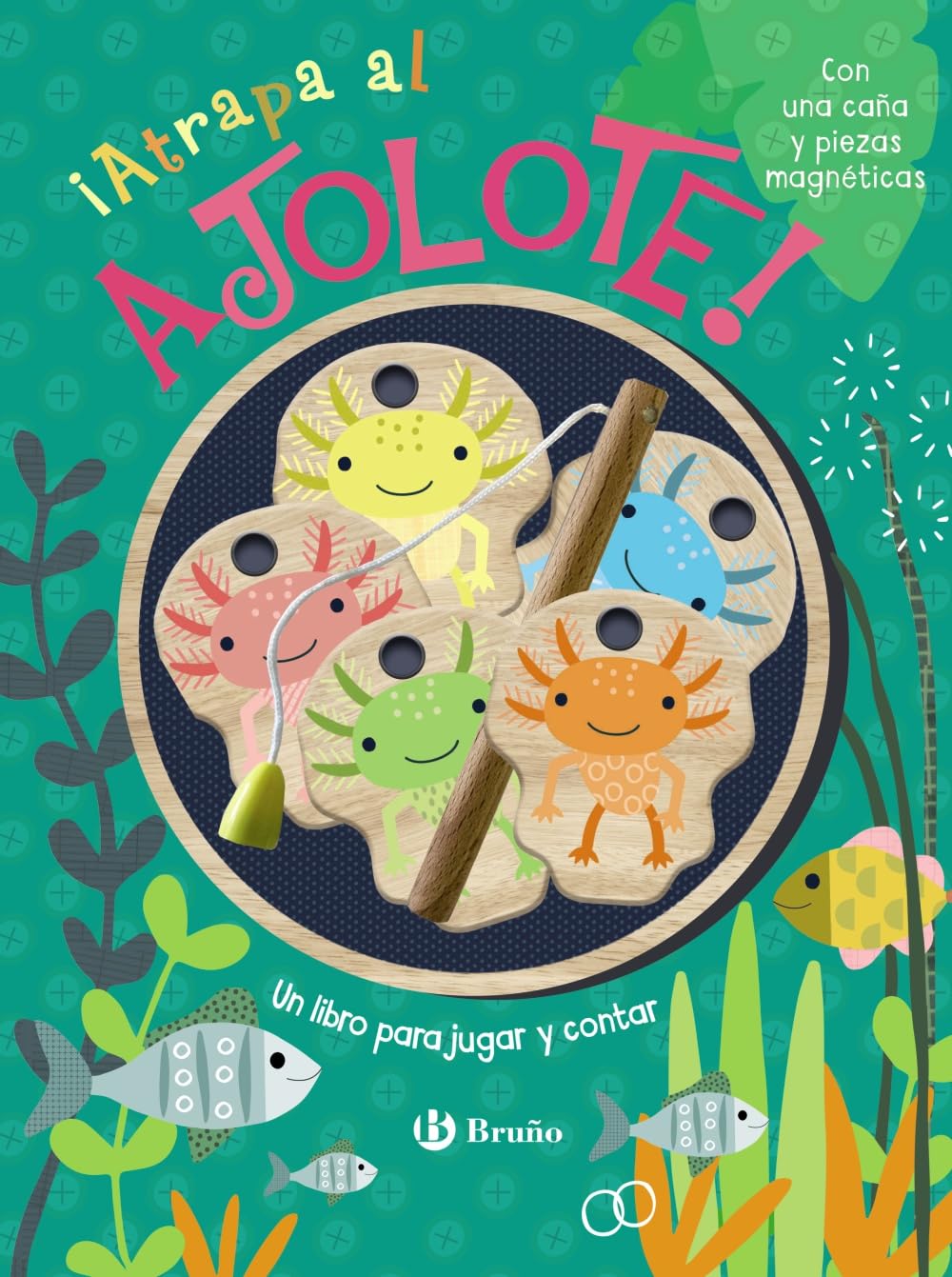 ¡Atrapa al ajolote! Un libro para jugar y contar (Castellano - A PARTIR DE 0 AÑOS - MANIPULATIVOS (LIBROS PARA TOCAR Y JUGAR), POP-UPS - Otros libros)