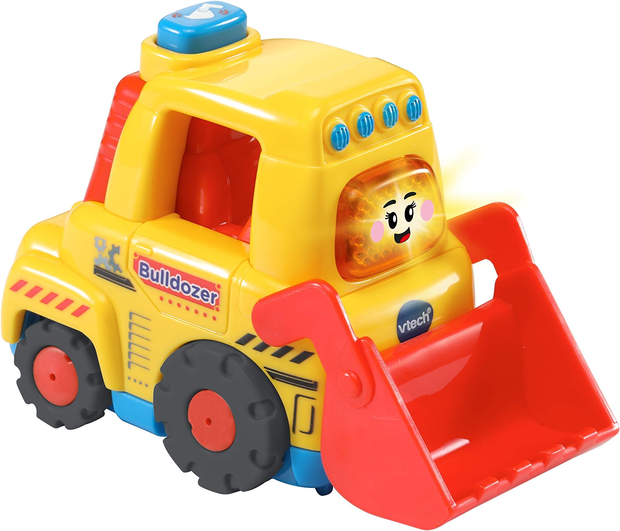 Toot-Toot Drivers Bulldozer | Interactive Toddlers Toy for Pretend Play with Lights and Sounds | Suitable for Boys & Girls 12 Months, 2, 3, 4 + Years, English Version