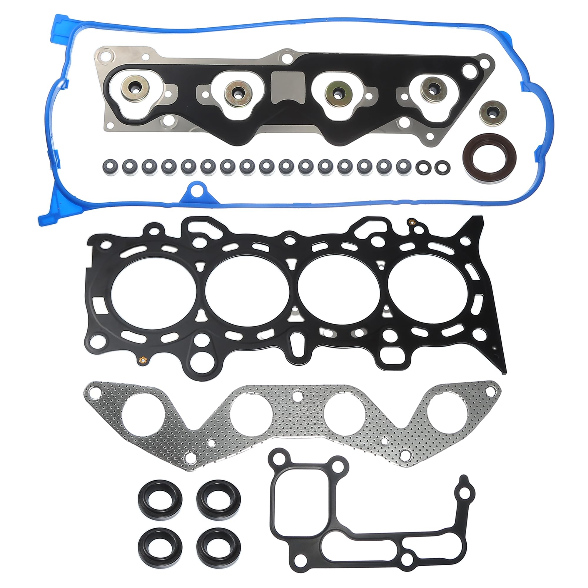 QUARKZMAN 1 Set Guarnizione Testata Motore per Honda Metallo
