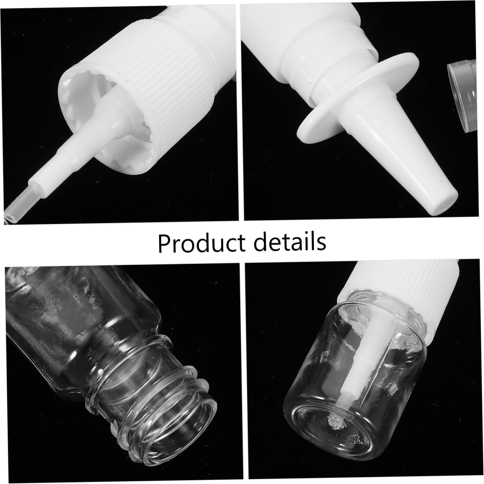 10 Sätze Nasensprayflasche Dicke Pet Sprühflasche Transparent Tragbar Für Reisen Und Outdoor Aktivitäten Aus Langlebigem Kunststoff Auslaufsicher Und Kompakt 20 Stück * 10