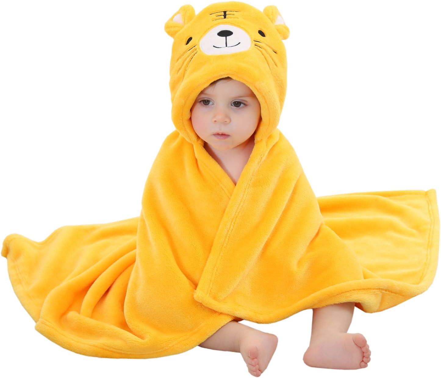 Baby Hooded Towel Blanket Bathrobe 0-3 years old Boy Girls Animal Shape Cloak