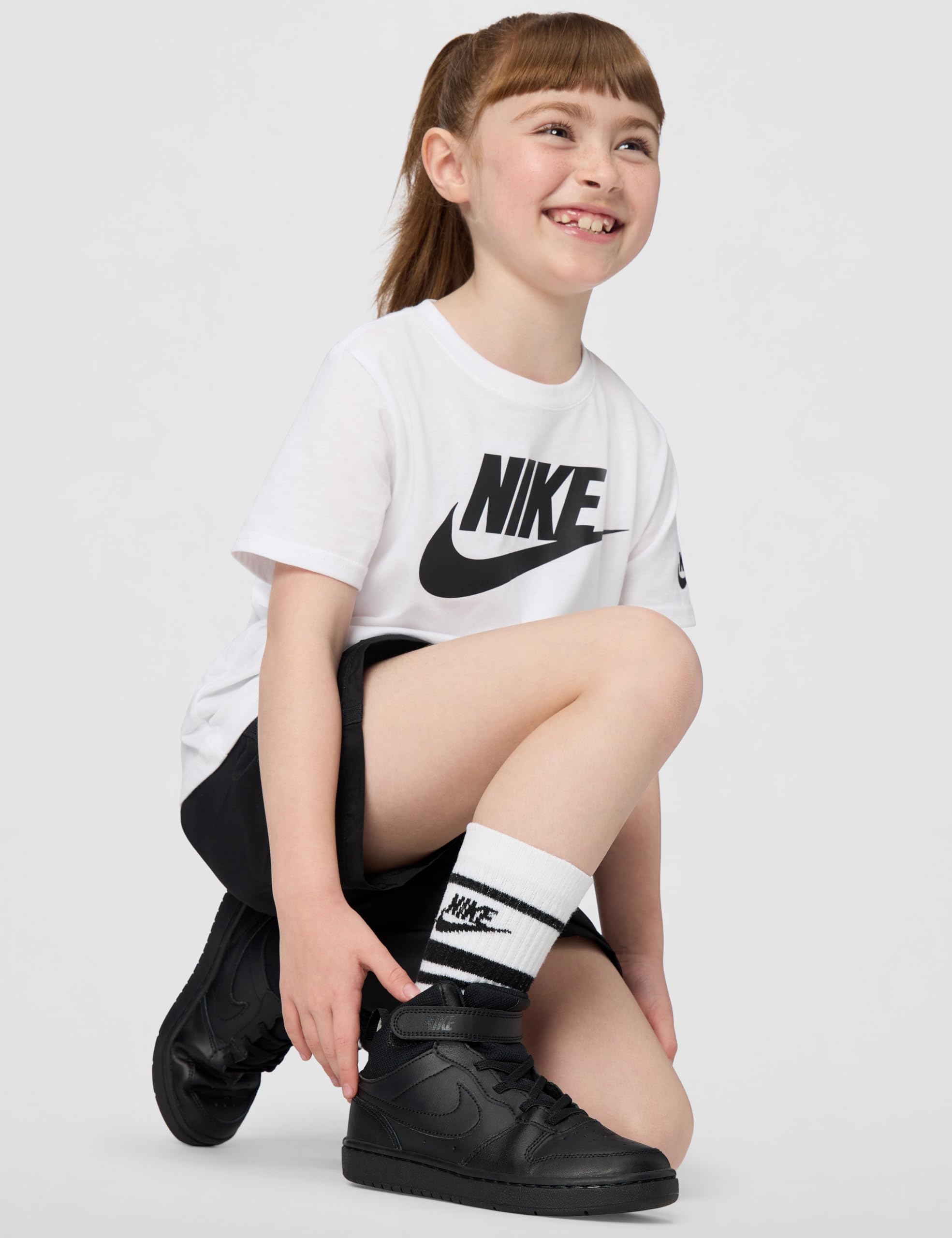 Nike Court Borough Mid 2, Little Kids' Shoe Mixte Enfant