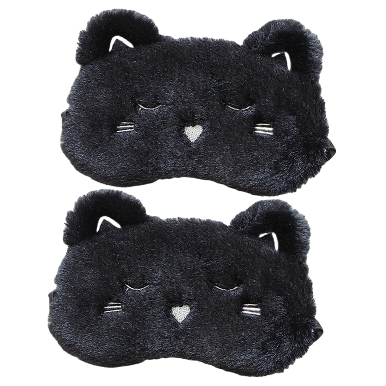 Ipetboom 10pièces Masque De Sommeil Doux Avec Motif Cartoon Pour Couvre-yeux Pour Sommeil Apaisant Et Voyage