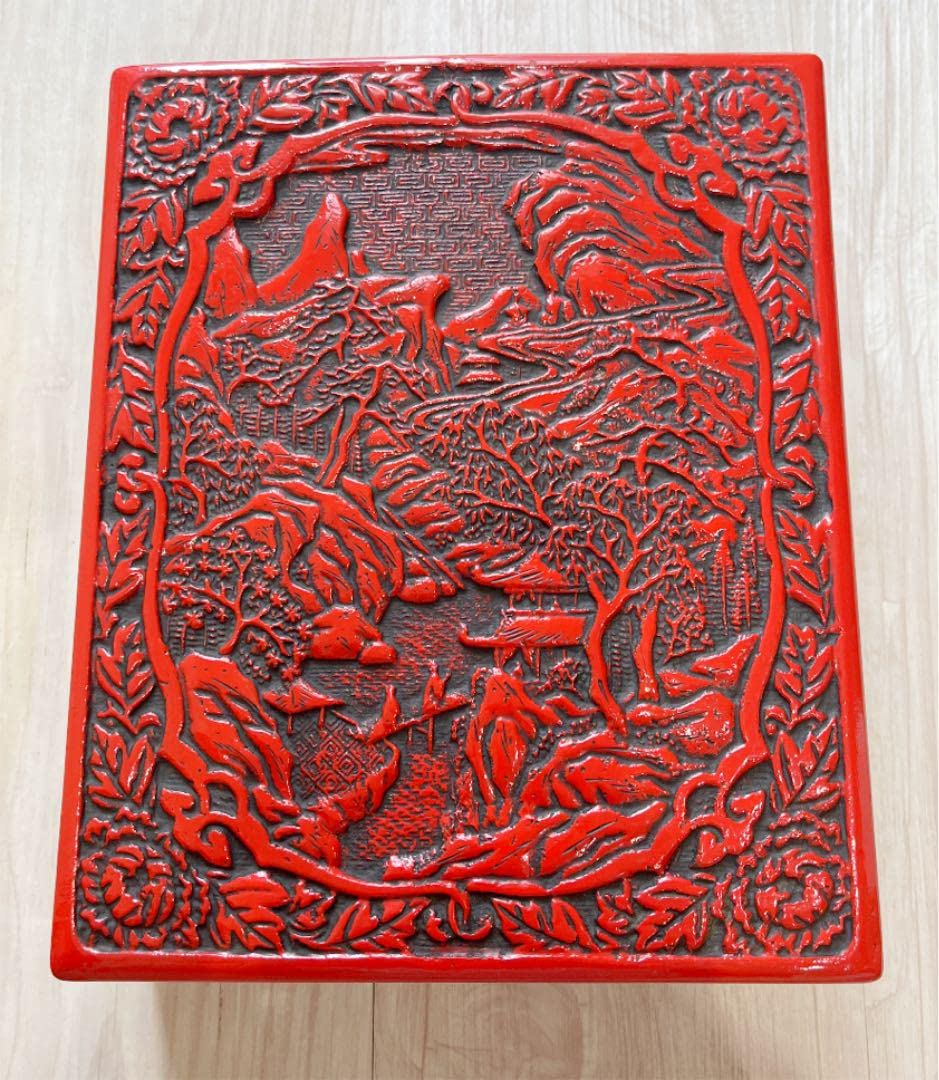 唐木製ドラゴン彫刻ボックス 唐木製ドラゴン彫刻ボックス 【公式通販】