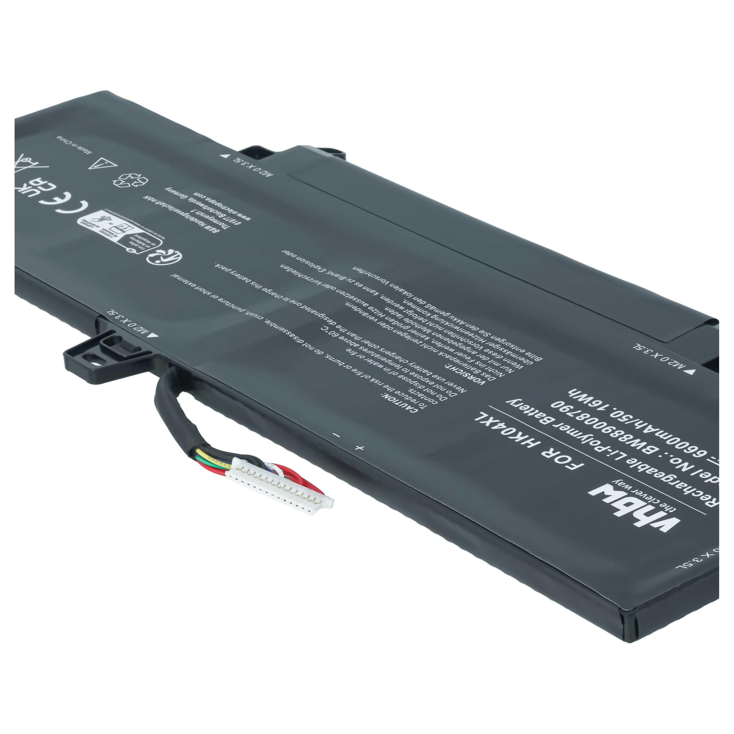vhbw Batería reemplaza HP HK04XL, L84352-005, HSTNN-IB9J, L83796-171