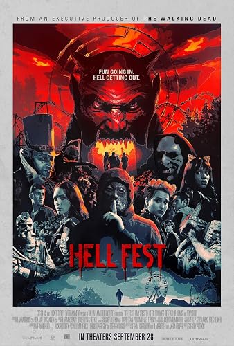 Movie Poster HELL FEST 2 Sided ORIGINAL FINAL 27x40 BREX