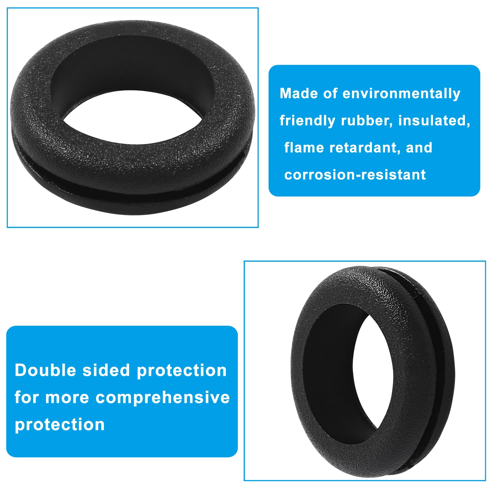 Rubber Grommets - 20 Pack 1" ID -4