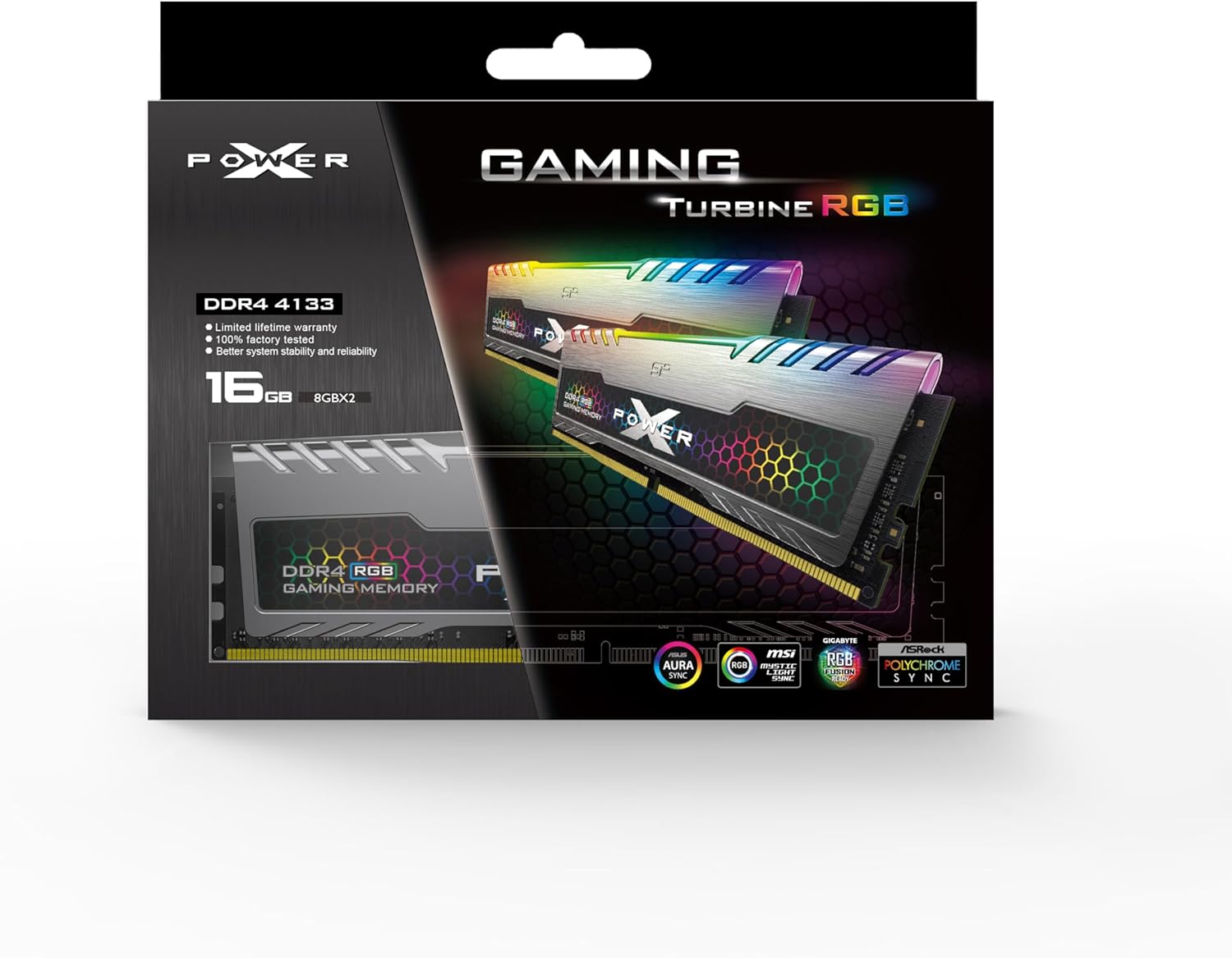 توربین گمی Silicon Power 16 GB (8GBx2) XPOWER RGB ...