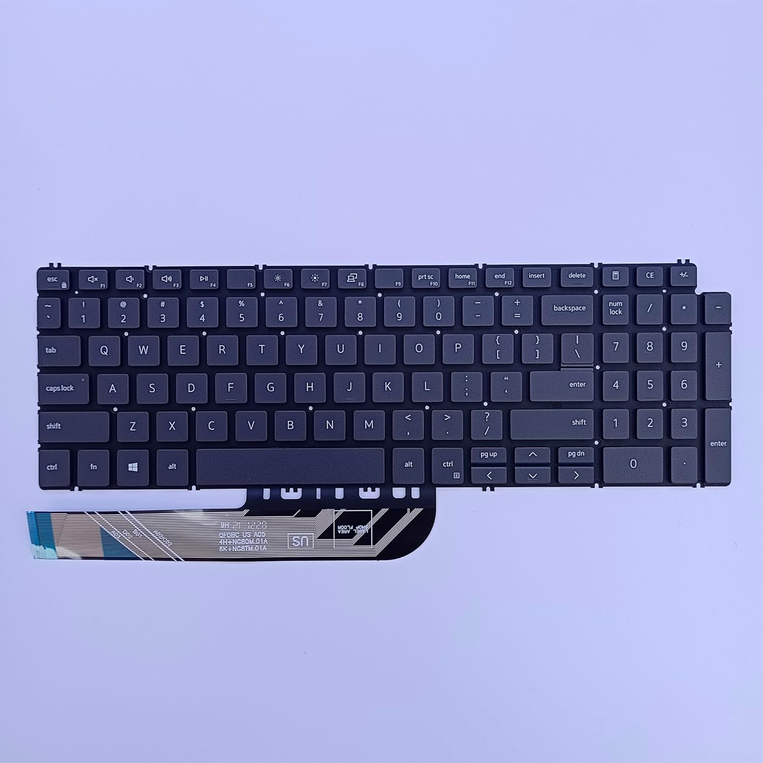 Replacement Laptop Non-Backlit Keyboard for Dell Bahrain Ubuy