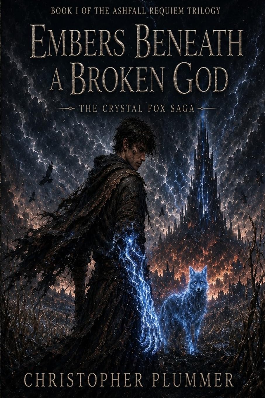 Embers Beneath a Broken God: Book I of The Ashfall Requiem Trilogy (The Crystal Fox Saga): 1