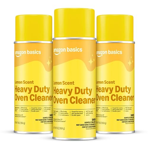 Amazon Basics Heavy Duty Oven Cleaner, 16 OZ, Pack of