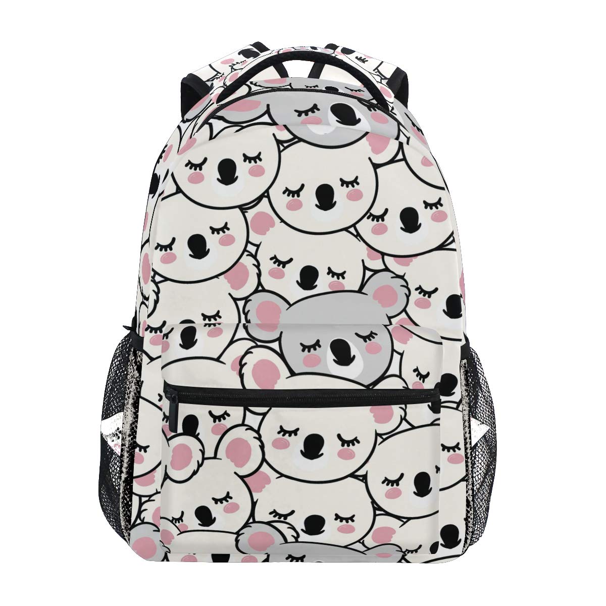 Jumpbear Girls A Backpacks School Bookbags Casual Daypack Travel Outdoor Backpack For Boys Womens Mens Teenage Koal