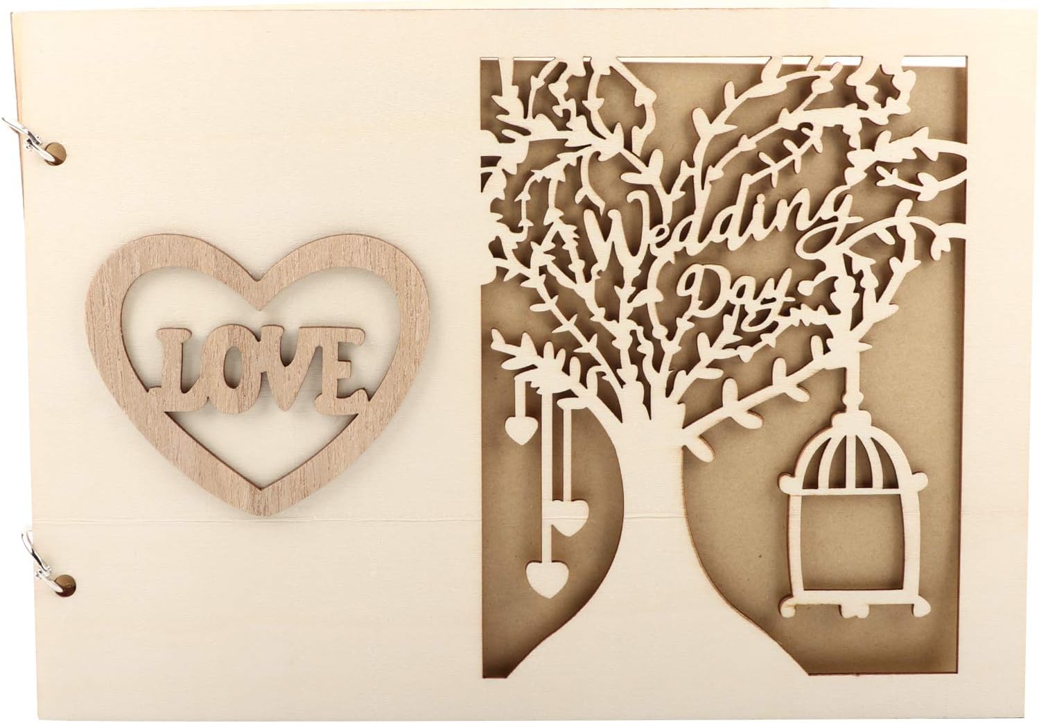 結婚式のゲストブック 誕生日の結婚記念日のための手作りの装飾的な絶妙な多目的サインインゲストブック 形態2 ホームページ仕様 半額品