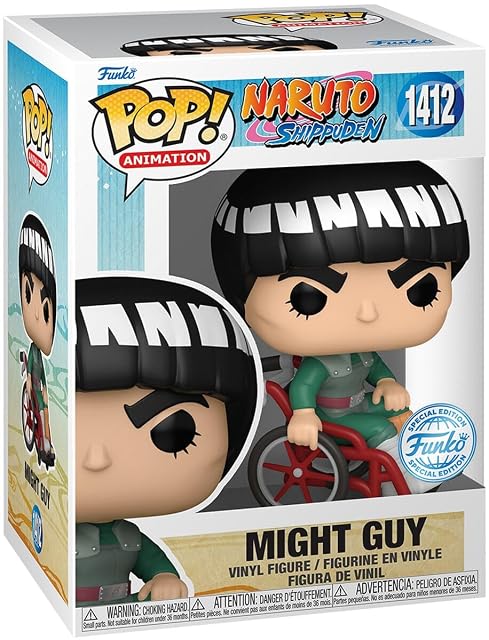 Figurine Funko Pop Animation Naruto Might Guy with Chase