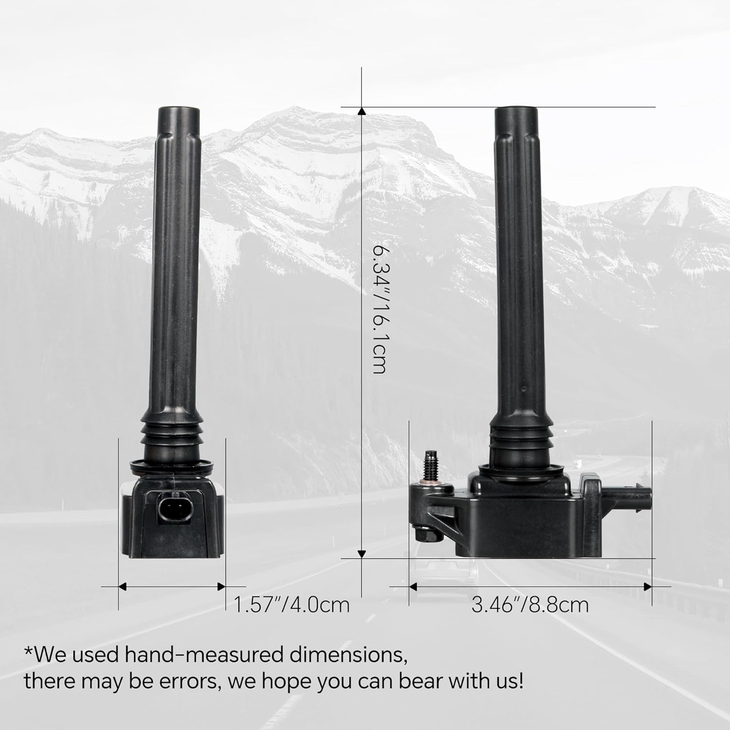 Ignition Coil UF648 0221504032 Compatible with Chrysler 300, Dodge Avenger Challenger Charger Durango, Jeep Cherokee Wrangler, Ram 1500 C/V ProMaster, 6 PCS, C1791