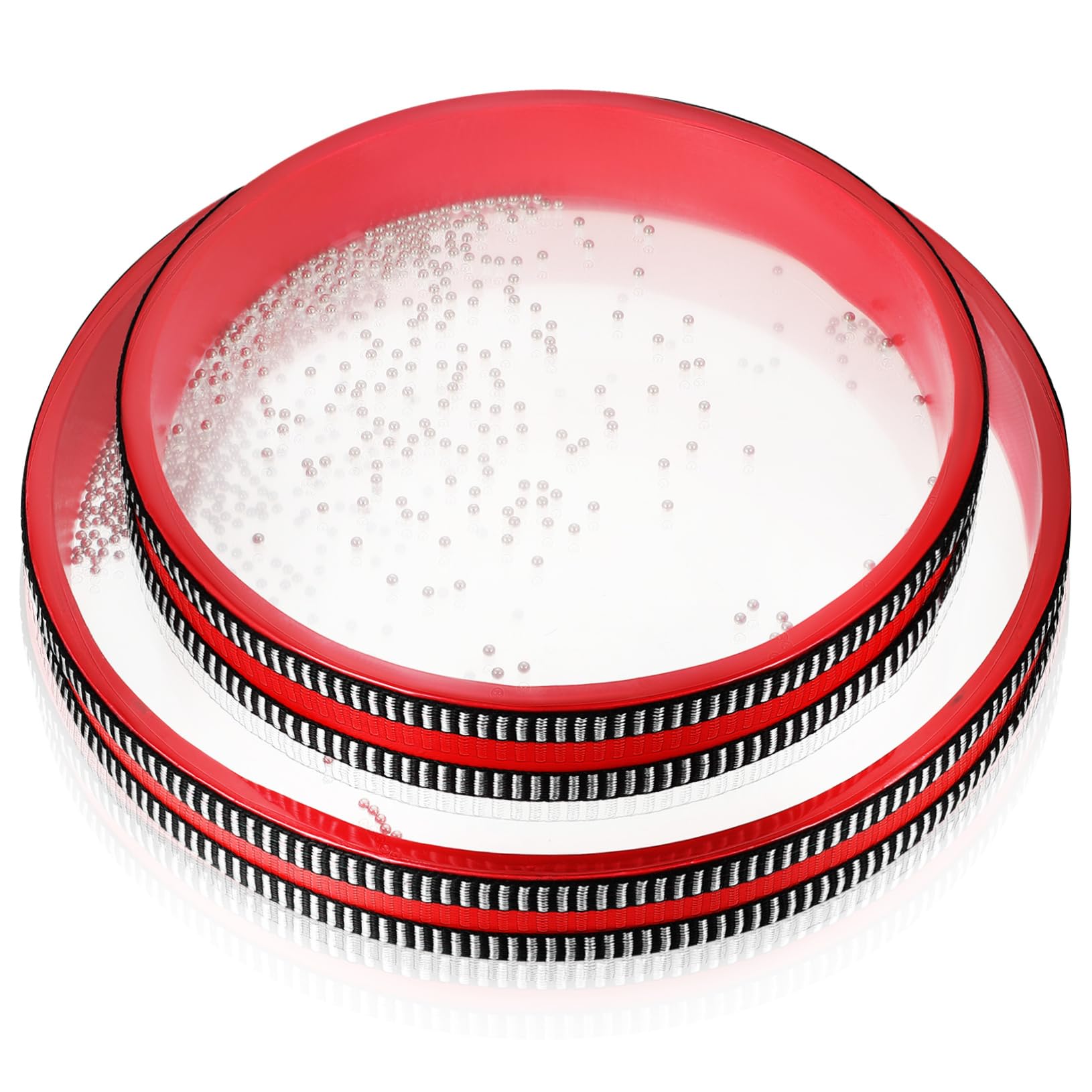 Yardwe 2pcs Wave Bead Ocean Drums for Percussion Instruments Beads for Relaxing Sounds Educational Musical to Stimulate Interest Music