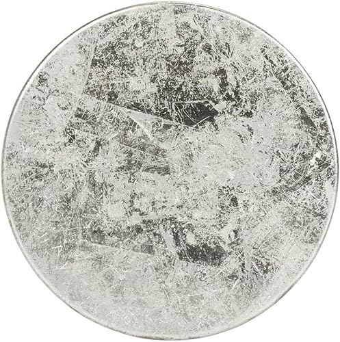 Miniatura 23 de Safavieh Home Collection Kenzie Taburete sumergido blanco y plateado blanco / plateado,Negro / Plateado,gris / plateado,Azul marino, plateado