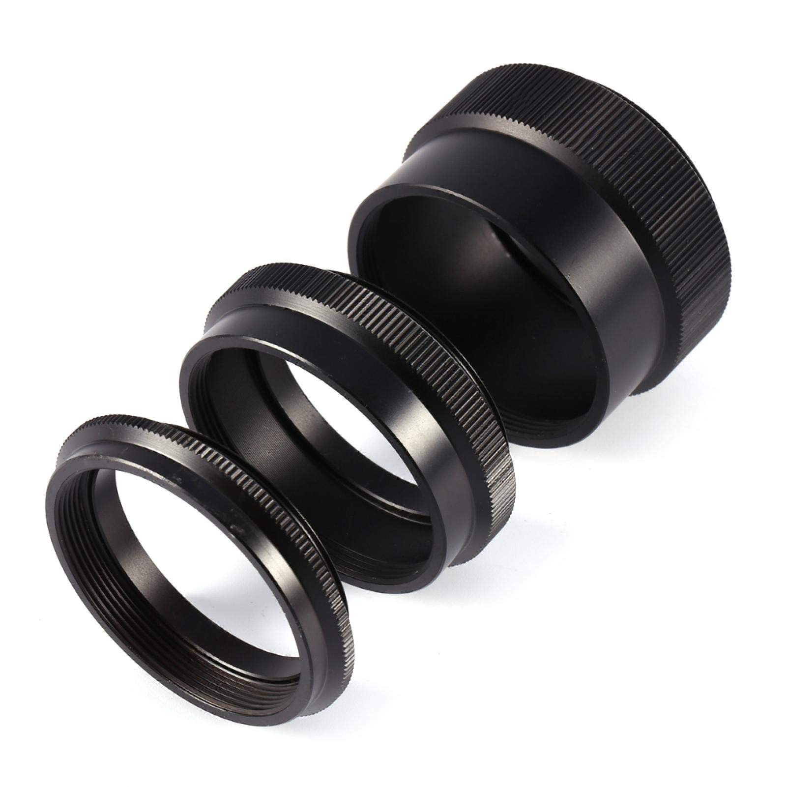 Pierścień przedłużający do makrofotografii m42 tube zestaw do montażu śrubowego pierścienia przedłużającego M42 42 mm, adaptery 9 mm, 16 mm, 30 mm do lustrzanek Tubes d'extension
